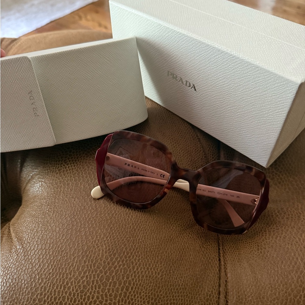 Prada SPR 16US (or PR 16US Heritage) Square Sunglasses.